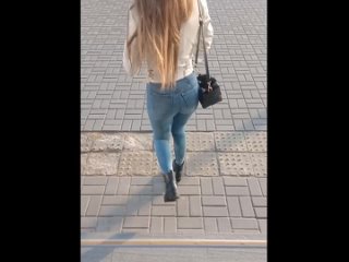 sexy girl in jeans